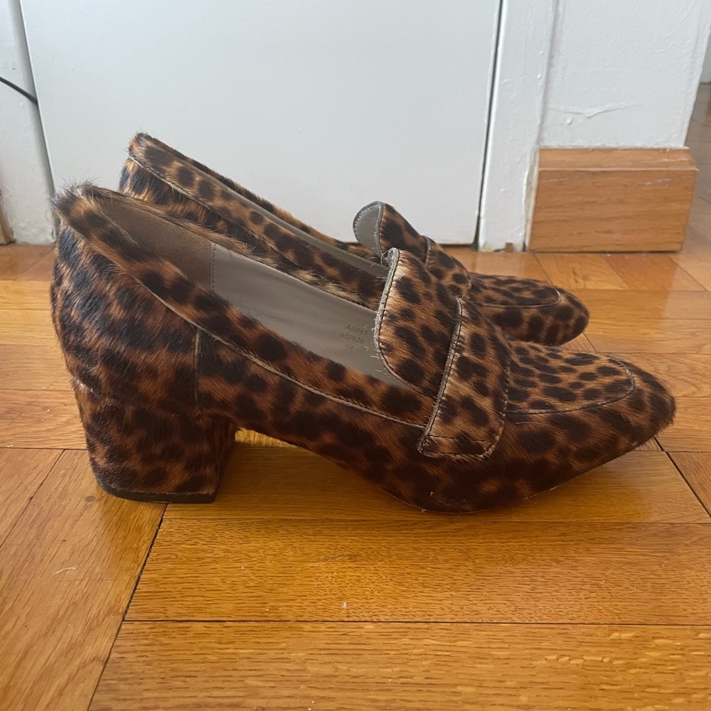 Boden Leopard Print Heels - Picture 6 of 6